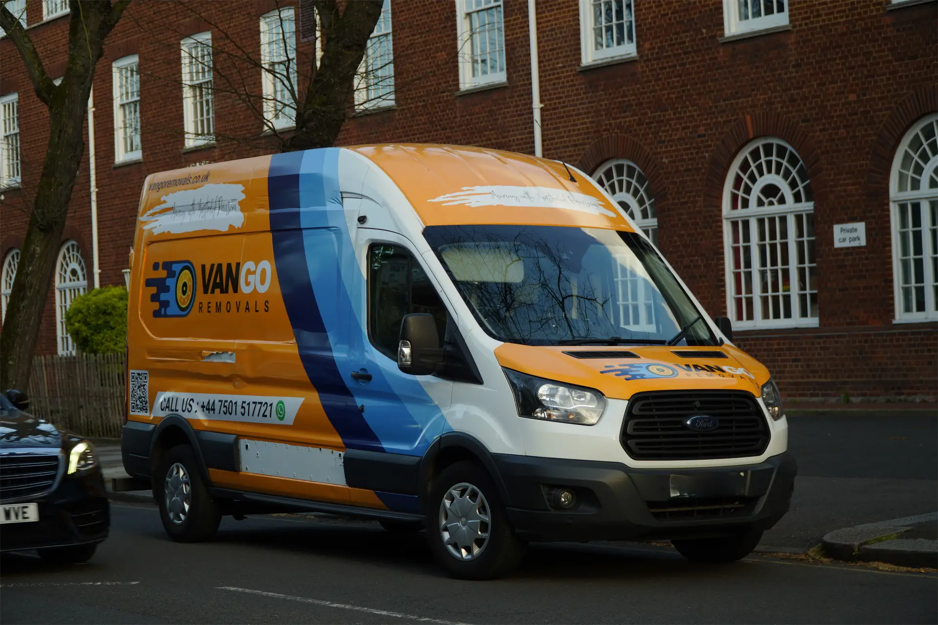 VanGo Removals team handling a London moving services job